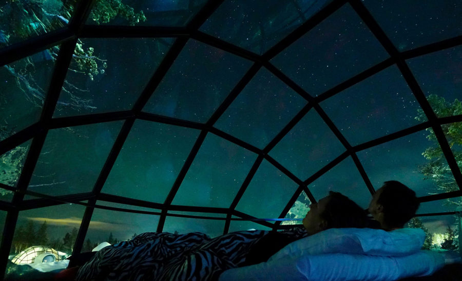 WITNESS THE MYSTICAL NORTHERN LIGHTS FROM THIS GLASS IGLOO IN FINLAND - TPM