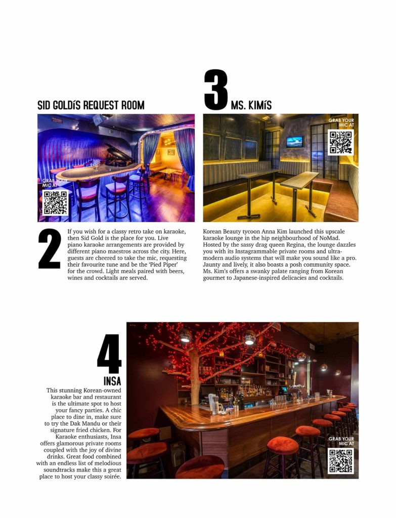 Sing your heart out in these 10 exquisite karaoke lounges and bars