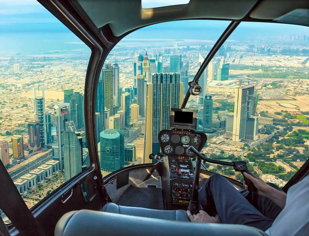 ADVENTURE-dubai helicopter tour