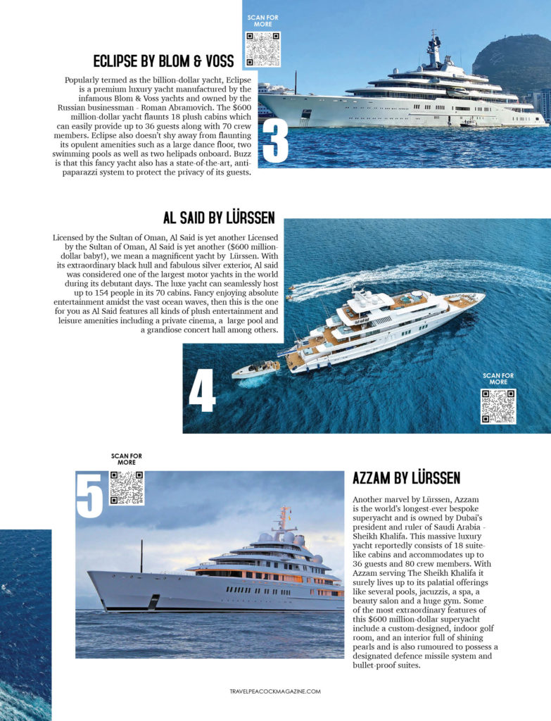 world's most luxurious yachts channel 5