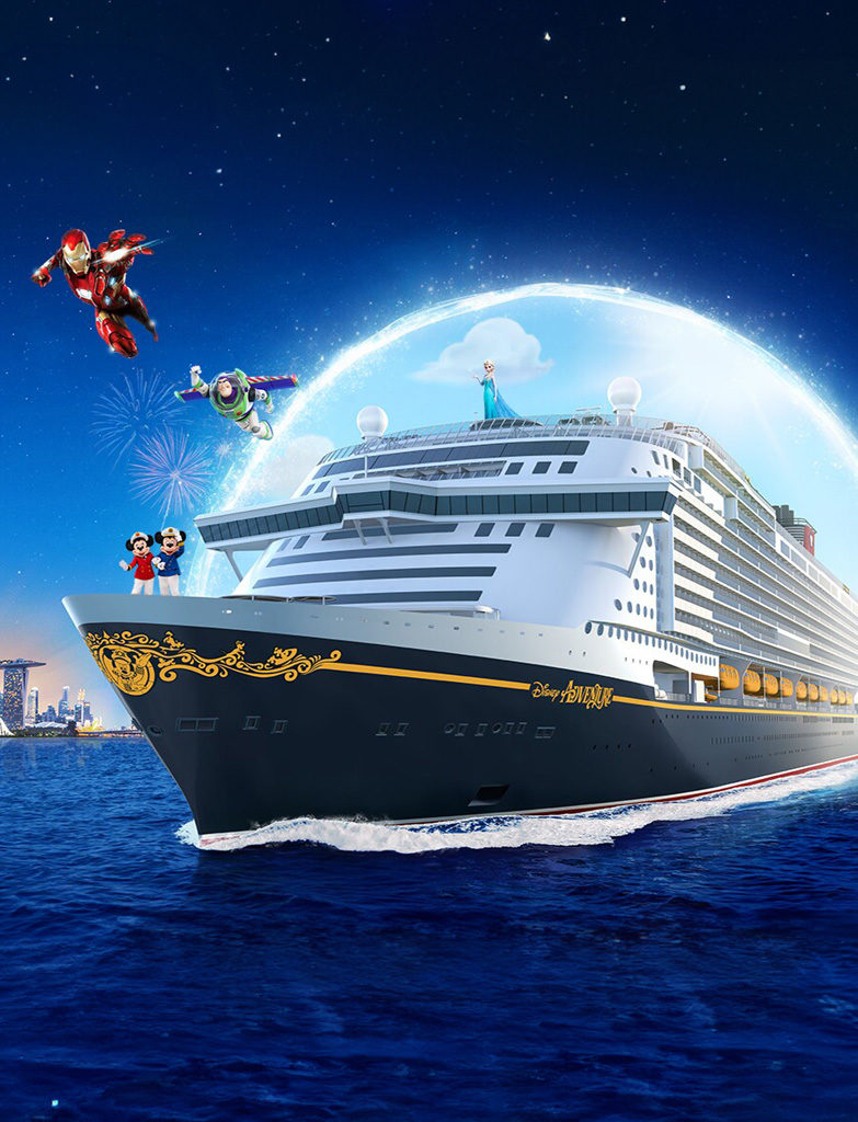 Disney Cruise Line Debuts in Asia with Disney Adventure In 2025